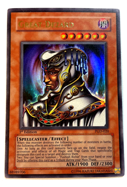 Great Dezard PGD-020 Yugioh TCG Ultra Rare Unlimited LP - Image 1