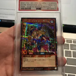 Yu-Gi-Oh! Dark Magician Girl Saikyo Battle Royale Japanese JP002 PSA 10 Gem Mint - Image 1