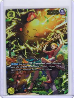 Zeus (SP) OP11-106 One Piece Adventure on Kami's Island Foil - Image 3