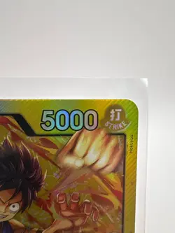 • Monkey.D.Luffy • ST13-003 Leader The Three Brothers Holo Foil One Piece TCG NM - Image 4