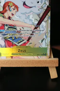 Zeus Alt Art OP11-106 One Piece A Fist of Divine Speed NM English - Image 5