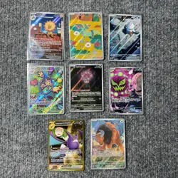 Pokemon Illustration Rare Lot Of 8 Cards NM, Tauros, Dreepy, Hyper Rare Crobat - Image 1