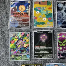 Pokemon Illustration Rare Lot Of 8 Cards NM, Tauros, Dreepy, Hyper Rare Crobat - Image 3