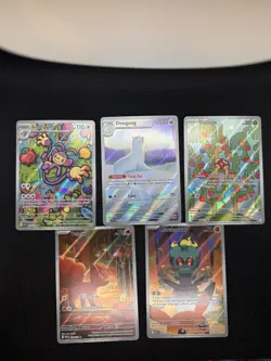 Pokemon Illustration Rare Lot Of 5 Cards NM, Vulpix, Marshadow, Shuckle .. - Image 1