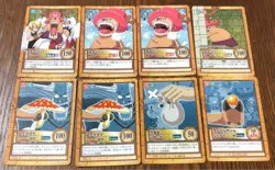 Bandai Carddass Hyper Battle Chopper Trading Card 8 Card Lot Rare Bundle - Image 1