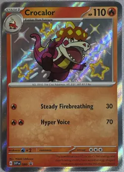 Crocalor - 080 - SV: Scarlet & Violet Promo Cards (SVP) Pokemon TCG - Image 1