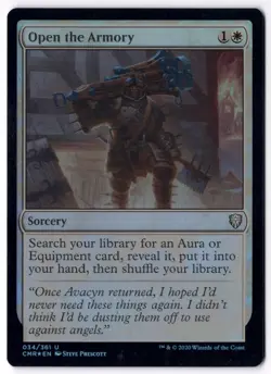 Open the Armory CMR 34 Magic: The Gathering Foil UC NM - Image 1