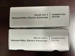 MTG SECRET LAIR X HATSUNE MIKU: ELECTRIC ENTOURAGE ENGLISH FOIL EDITION (2packs) - Image 1