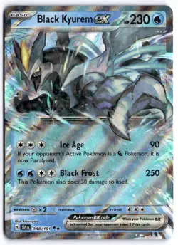 Pokemon Card - 048/191 - S&V Surging Sparks EN - Black Kyurem ex - Double Rare - Image 1