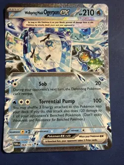 Pokemon - Wellspring Mask Ogerpon ex - 064/167 - Stamped Promo - USA Exclusive - Image 1
