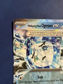 Pokemon - Wellspring Mask Ogerpon ex - 064/167 - Stamped Promo - USA Exclusive - Image 2