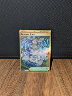 Jamming Tower - 243/182 - Pokemon Destined Rivals Hyper Rare NM - Image 1