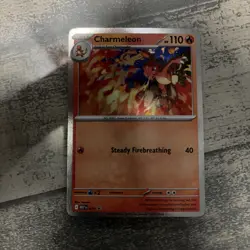 Pokemon TCG Charmeleon - 079 (Cosmos Holo) MEP Chaos Rising Black Star Promo - Image 1