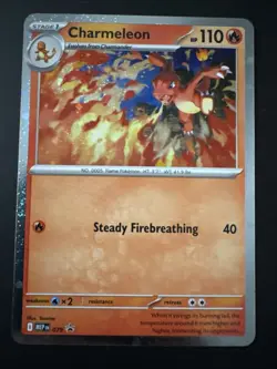 Charmeleon MEP 079 - Pokemon Mega Evolution Chaos Rising Holo Promo - Image 1