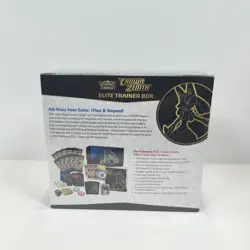 Pokemon TCG Sword & Shield Crown Zenith ETB Elite Trainer Box Factory Sealed NEW - Image 4