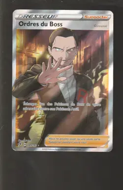 POKEMON ORDRES DU BOSS CLASH DES REBELLES 189/192 2020 ULTRA RARE FRENCH - Image 1