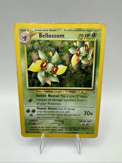 ✅Free Shipping: HP/DMG Pokemon Bellossom 3/111 Neo Genesis Holo Rare - Image 1