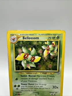 ✅Free Shipping: HP/DMG Pokemon Bellossom 3/111 Neo Genesis Holo Rare - Image 2