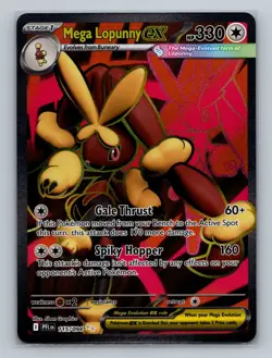 Pokemon ME02: Phantasmal Flames #115/094 Mega Lopunny ex - Image 1