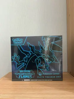Pokemon TCG Phantasmal Flames Pokemon Center Elite Trainer Box ETB - Image 1