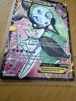 Meloetta EX RC25/RC25 Pokemon TCG Legendary Treasures - Image 2