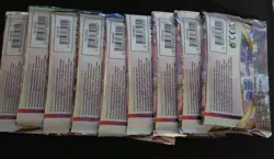 9 Pokemon Sword & Shield Lost Origin Booster Packs Sealed Excellent Condition - Image 2