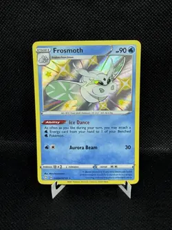 Pokemon TCG Frosmoth Shiny Holo Rare SV034/SV122 Shining Fates 90 HP English - Image 1
