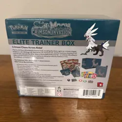 Pokemon SUN AND MOON CRIMSON INVASION Elite Trainer Box ETB New SEALED - Image 2