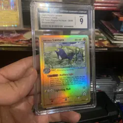 Team Aqua’s Lanturn 28/92 EX Magma VS Aqua REVERSE HOLO Pokemon - Image 2