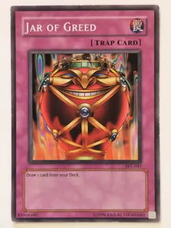 Jar of Greed #SKE-047 Yu-Gi-Oh! TCG - Image 1
