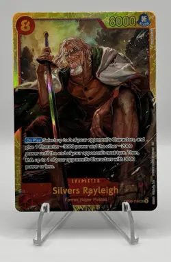 One Piece CCG Silvers Rayleigh OP08-118 SEC - English - NM - Image 1
