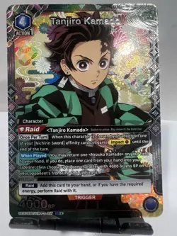 Union Arena Demon Slayer Vol. 2 Tanjiro Kamado UEX05BT/KMY-3-017 SR* - Image 1