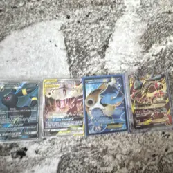 Nintendo Pokemon TCG XY Holo EX Lot Umbreon EX Blastoise EX 4 Cards 2014 - Image 1