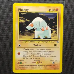 Phanpy - 43/111 - Common - Neo Genesis Unlimited - Pokemon Card - MP - Image 1