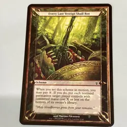 Every Last Vestige Shall Rot (Archenemy) Oversize Cards Regular - Image 1