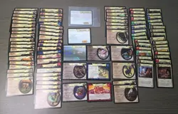 Harry Triumphant 13/80 Harry Potter TCG 2002 & More Card Lot With Foils & Rares - Image 1