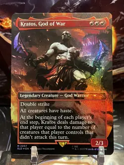 MTG | Kratos, God Of War ✨FOIL✨ [Secret Lair] - Image 1