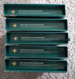 Lot Of 5x Magic Lord Of The Rings Tales of Middle-Earth Collector Booster Boxes - Image 5