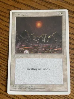 MTG WOTC Armageddon Rare 4th Edition 1995 - Image 1