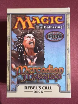 Brand New Sealed Magic: The Gathering Mercadian Masques Theme Deck–Rebel's Call - Image 1