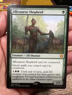 Wizards of the Coast Allosaurus Shepherd 028/078 Jumpstart Mythic Green Eng - Image 1