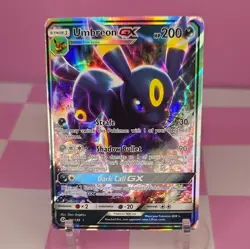 Pokemon Umbreon GX 80/149 SM Base Set Ultra Rare Holo English 200HP - Image 1