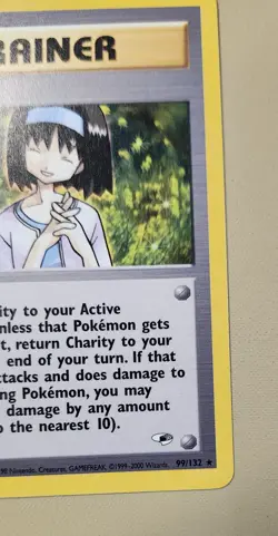 2000 Pokemon WOTC English Gym Heroes Trainer Charity GHtC5 - Image 4