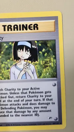 2000 Pokemon WOTC English Gym Heroes Trainer Charity GHtC5 - Image 5