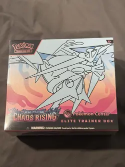 Chaos Rising Pokemon Center ETB Elite Trainer Box Sealed - Image 1