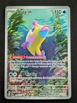 Bruxish 200/191 Surging Sparks Illustration Rare Full Art Holo Pokemon TCG NM - Image 1