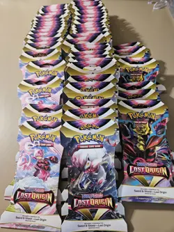 Pokemon Sword & Shield Lost Origin Booster Pack lot x60 (FACTORY SEALED) - Image 1