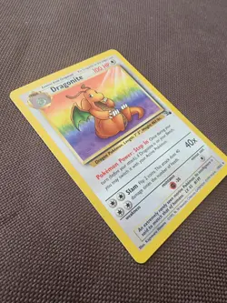 Dragonite 19/62 – Rare Non-Holo – 1999 Pokemon Fossil Set WOTC – Lightly Played - Image 3