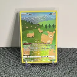 Pokemon Ditto GG22/GG70 Crown Zenith Galarian Gallery Rare Holo 70 HP - Image 1