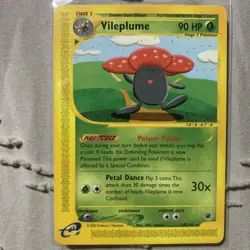 Vileplume Expedition 69/165 Non-Holo Rare 2002 WOTC Pokemon TCG LP - Image 1